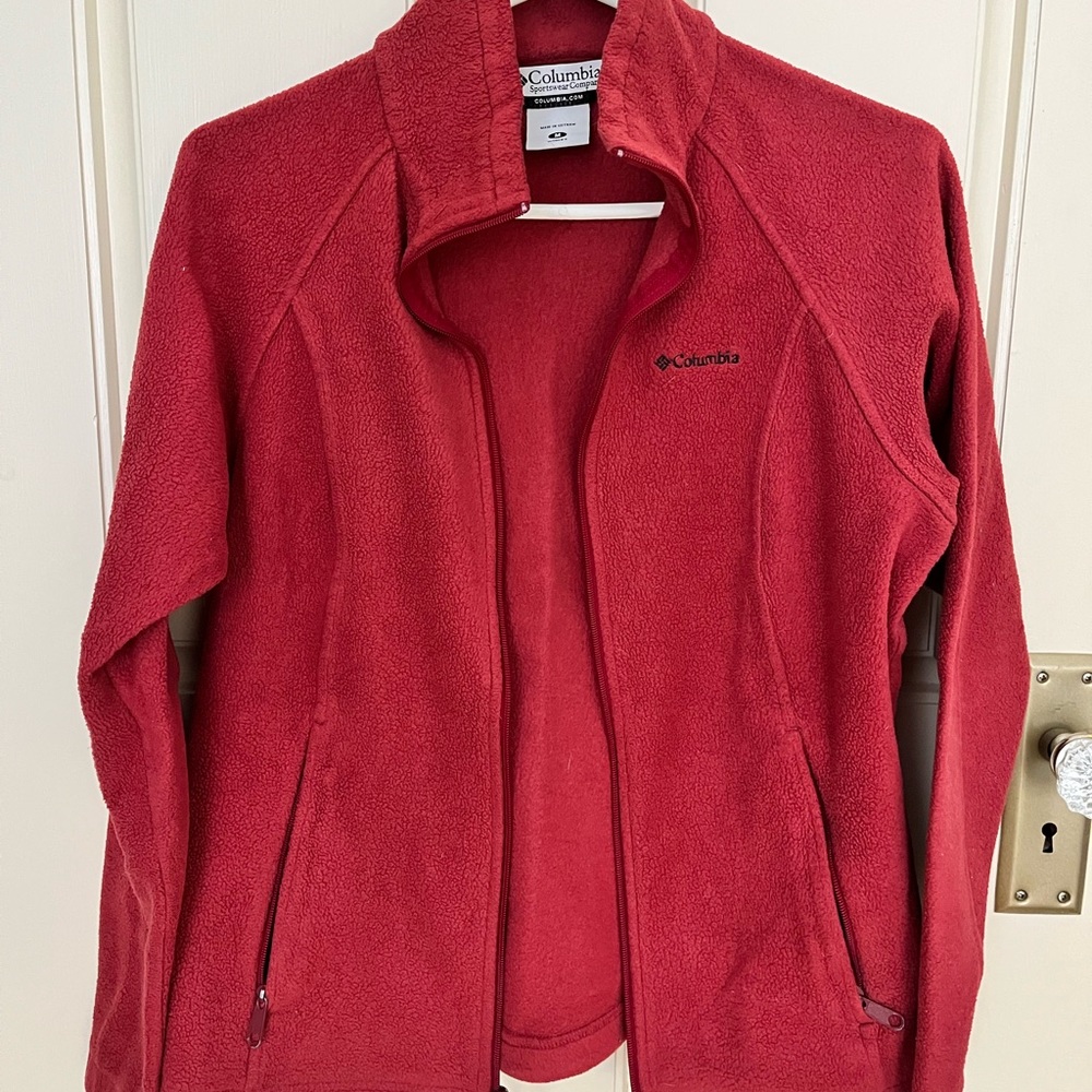 Columbia Women's Red Fleece Jacket